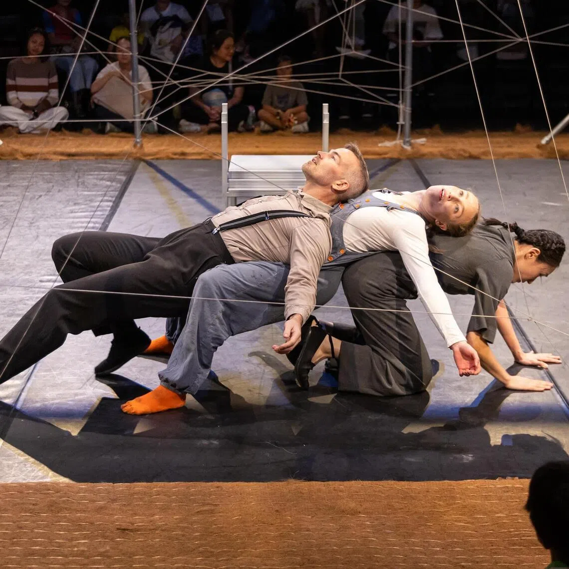 Tiger Tale begins with a family locked in routine, before being liberated by playfulness.