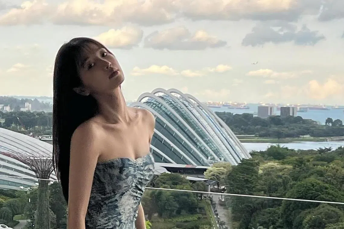 Esther Yu's staff told Lianhe Zaobao that she is likely spending Chinese New Year with family members based here.