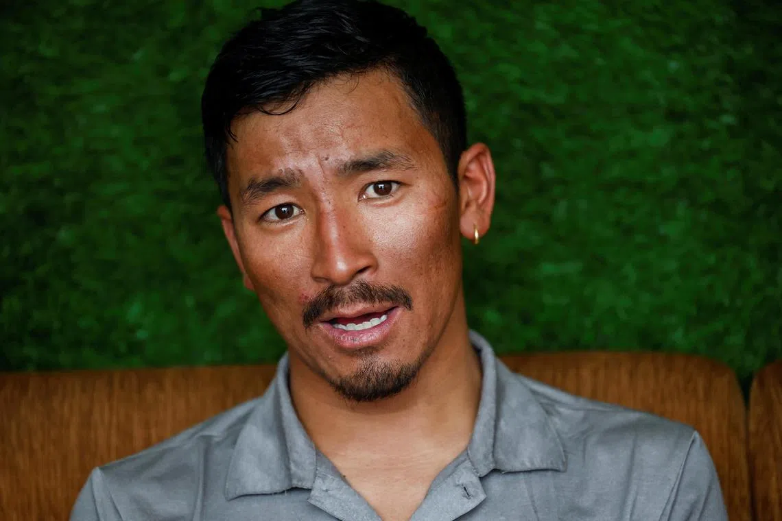 Mr Gelje Sherpa rescued a Malaysian climber from the death zone above camp four on Mount Everest. 