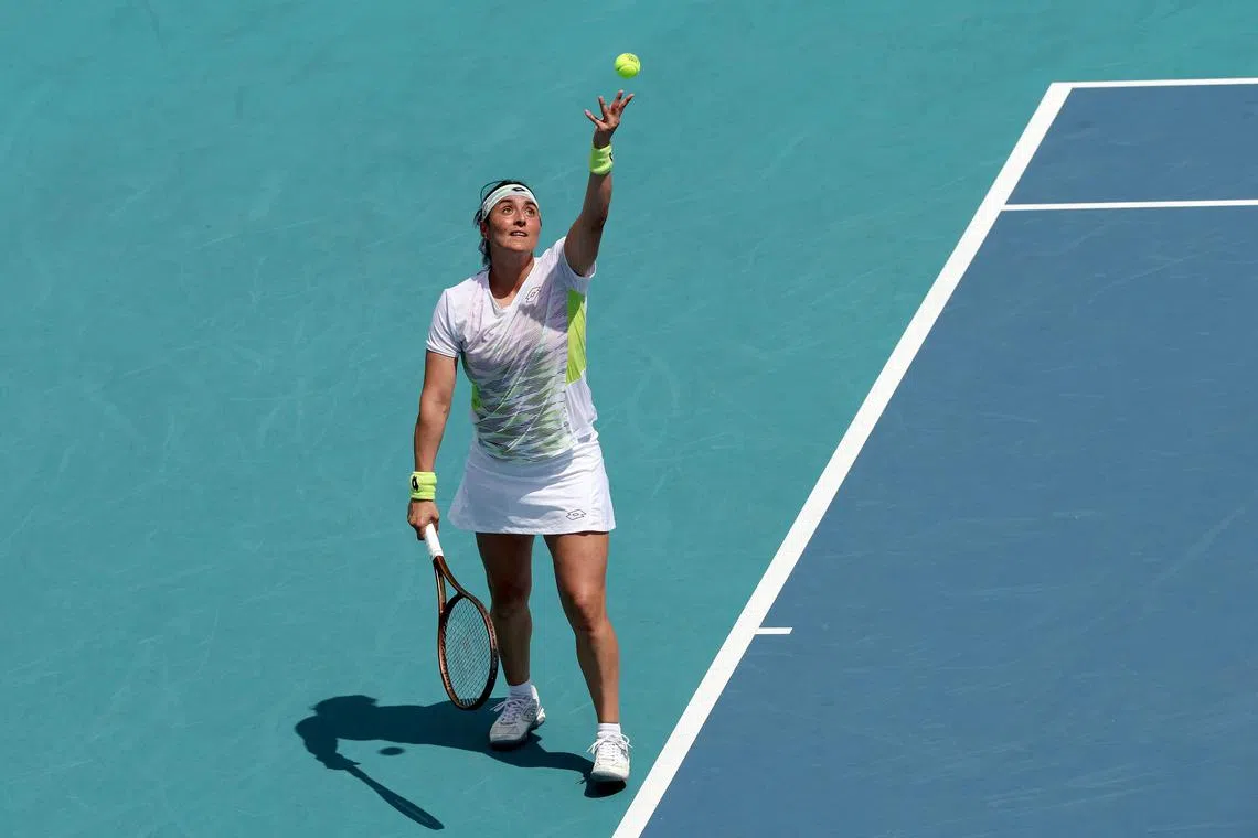 Tunisia's Ons Jabeur has been working her way back from injury, following surgery on her knee.
