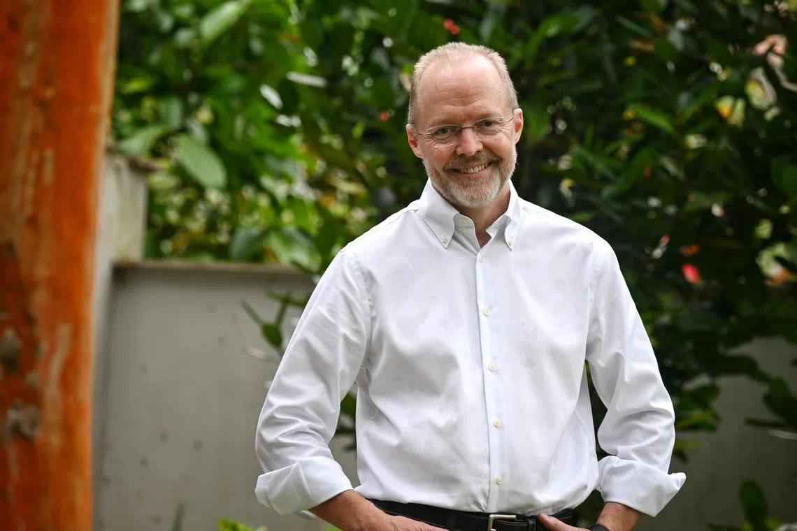 ST20230111_202359998948 Kua Chee Siong/ atmoney15/ Me and My Money profile - Stephen Davies, 60, CEO and founder of asset management platform Javelin Wealth Management.