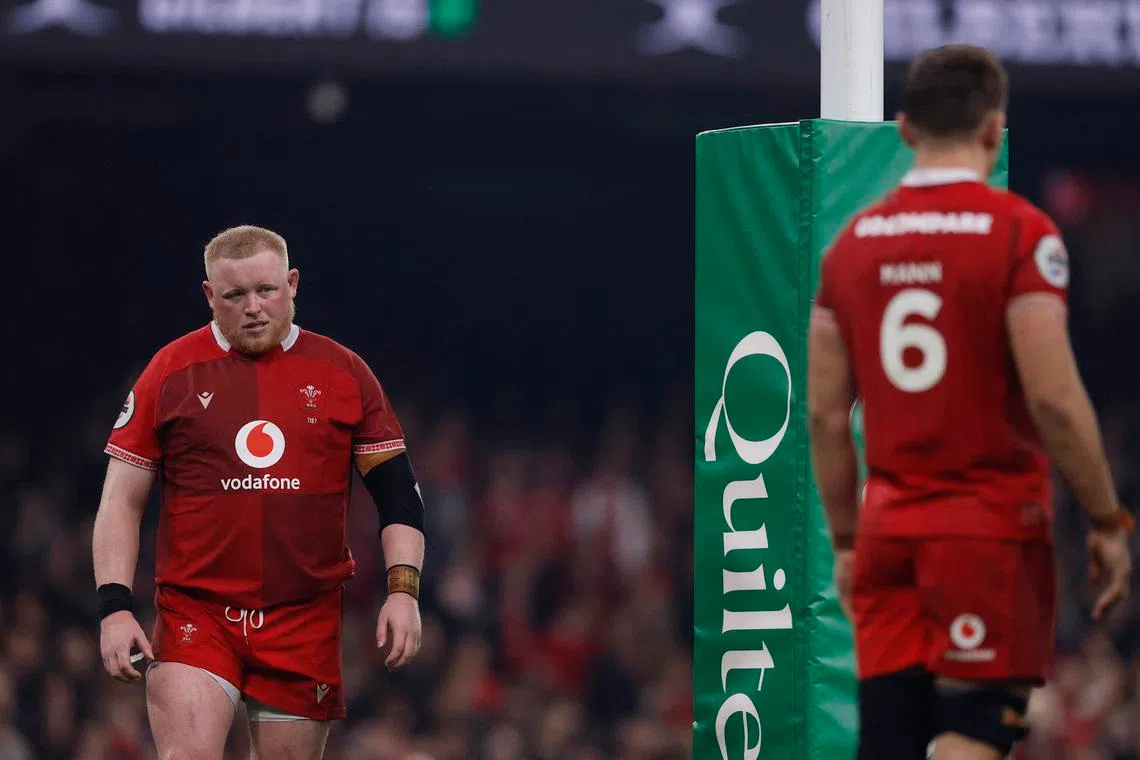 Rugby Union - Autumn Internationals - Wales v New Zealand - Principality Stadium, Cardiff, Wales, Britain - November 22, 2025 Wales' Keiron Assiratti during the match Action Images via Reuters/Andrew Couldridge/File Photo