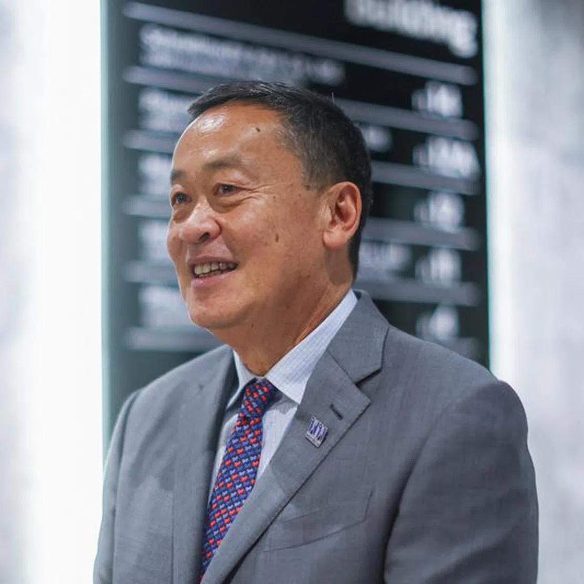 FILE PHOTO-Pheu Thai's Srettha Thavisin arrives at the party headquarters before a royal endorsement ceremony after Thailand's parliament voted in favour of his prime ministerial candidacy, in Bangkok, Thailand August 23, 2023. REUTERS/Athit Perawongmetha/File Photo