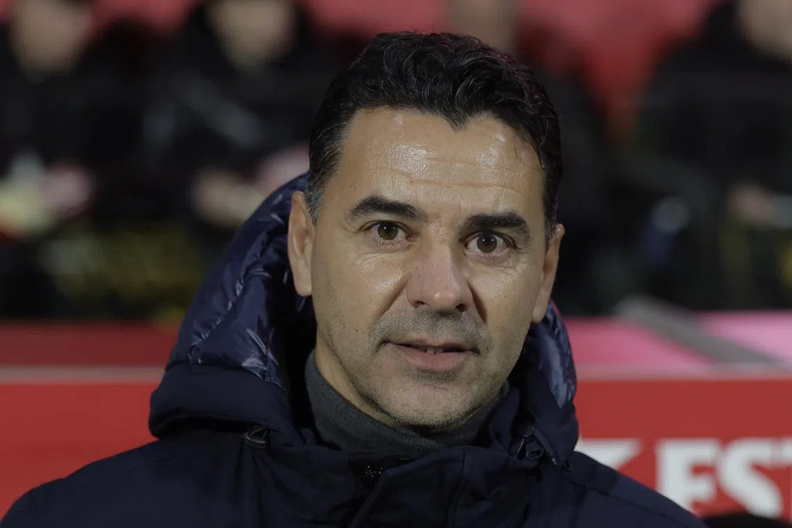 Soccer Football - LaLiga - Girona v Real Madrid - Estadi Montilivi, Girona, Spain - December 7, 2024 Girona coach Michel before the match REUTERS/Jon Nazca/ File Photo