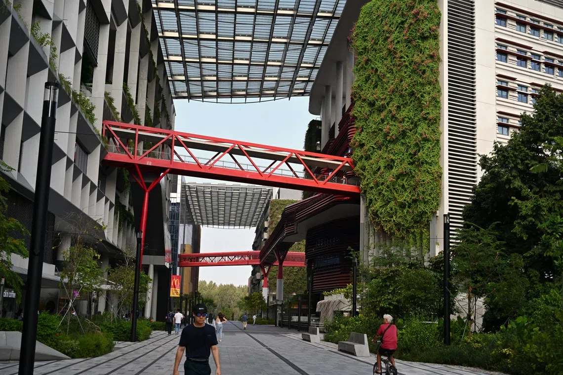 The testbed in Punggol Digital District is set to launch later in 2026, which allows robots and AI systems to be continuously tested and refined.