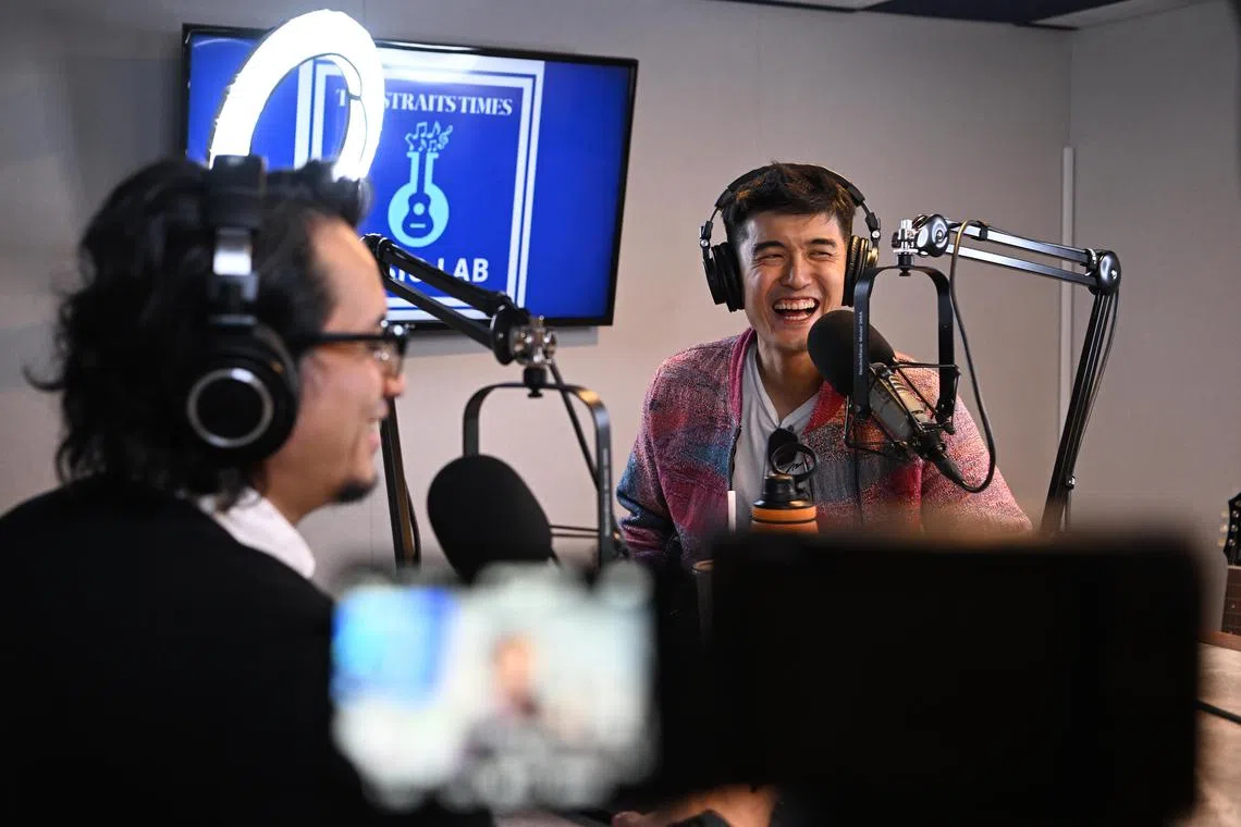 Singer and songwriter Nathan Hartono is the latest guest on Music Lab, a podcast hosted by ST music correspondent Eddino Abdul Hadi. 