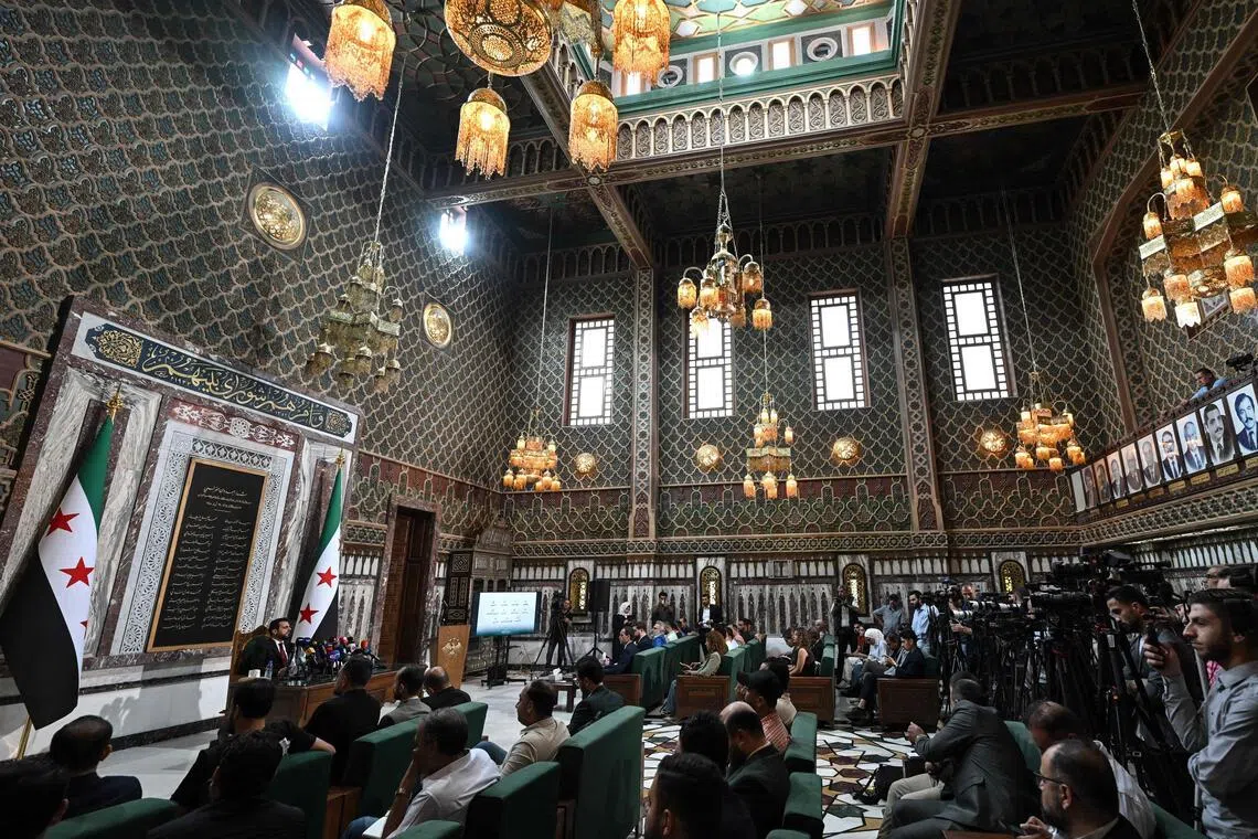 Syria’s president finalises first post-Assad Parliament