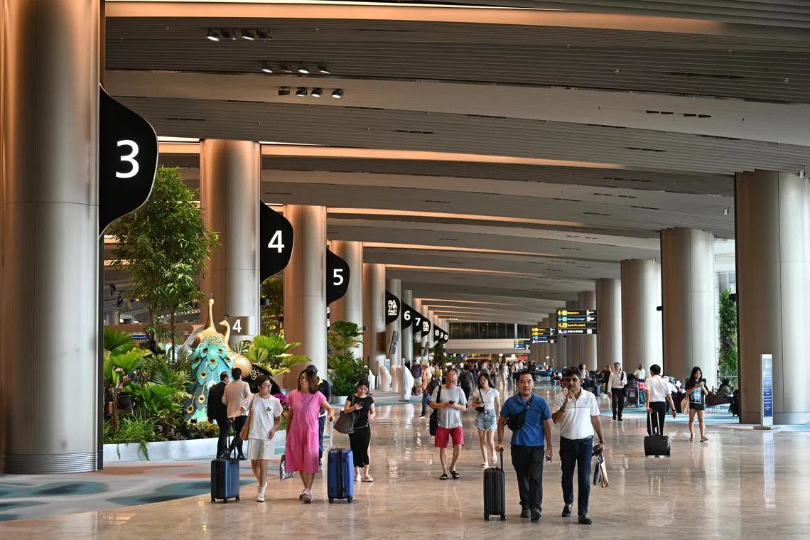 Singapore's Changi Airport crossed 90 per cent of pre-Covid-19 traffic in October 2023 for the first time.