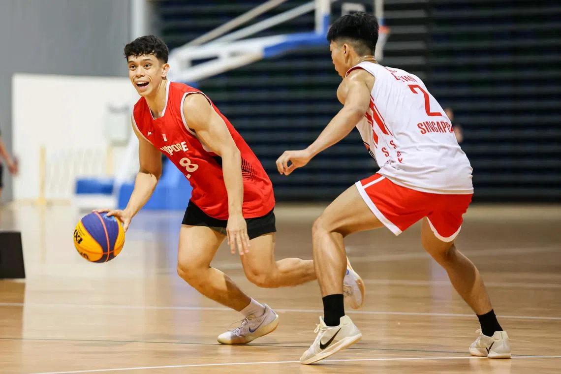 Despite tearing his ACL four times, Haribon Espinosa still wants to play basketball and do well at the Fiba 3x3 Asia Cup.
