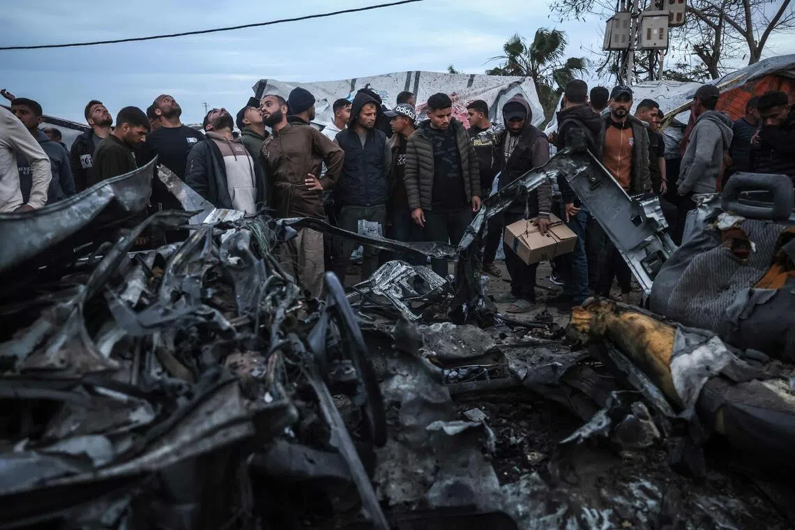 Gaza civil defence says Israeli strikes kill 13