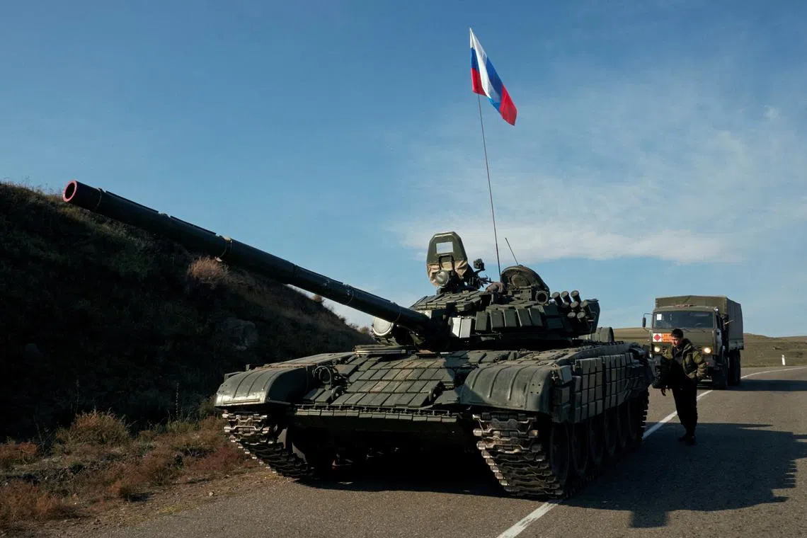 Russia ordered production of 2,300 of the tanks by 2020, but this was later stretched to by 2025, according to Russian media reports.