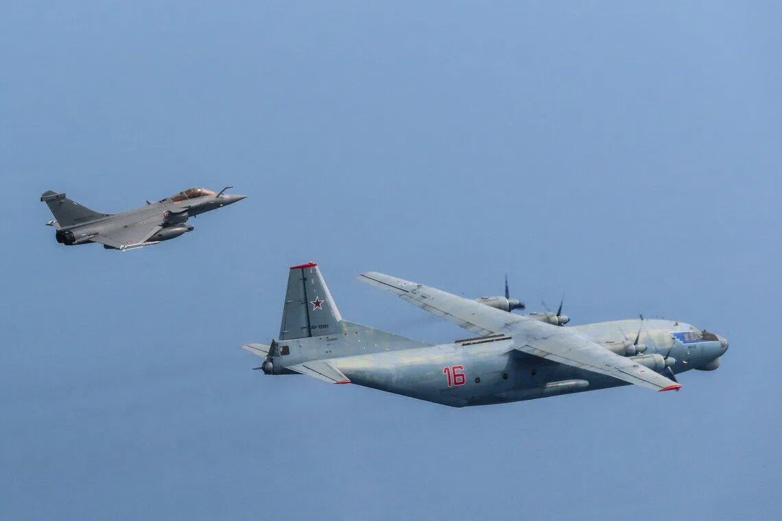 A spokesman described the Russian incursions as a higher-than-usual number of “provocations”.
