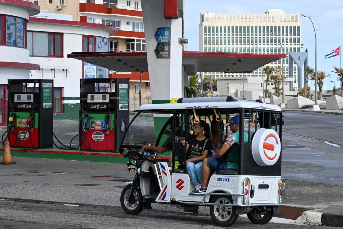 US sanctions Cuban state oil company, adding obstacles for f