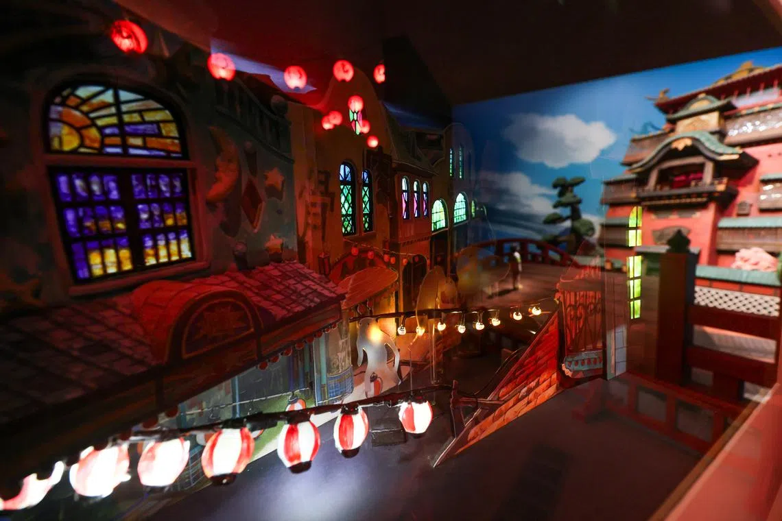 ST20240925_202431400964: Gin Tay/ sfghibli02/ Ong Sor Fern/

Behind the scenes and the installation process of the Studio Ghibli show at the ArtScience Museum on September 25, 2024.