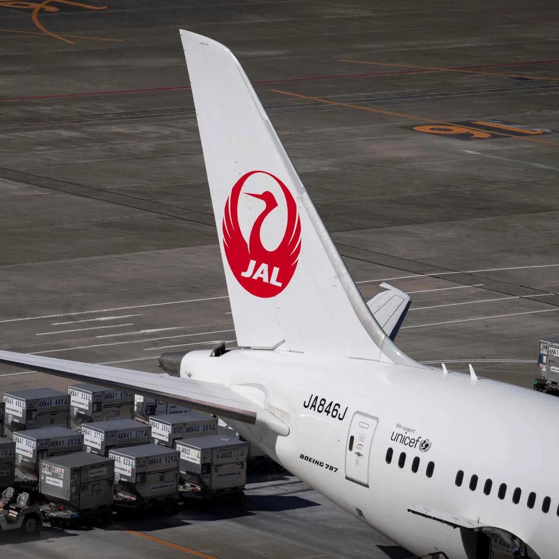 JAL found an alternative pilot, but the flight, in addition to two others bound for Haneda airport in Tokyo, were delayed.