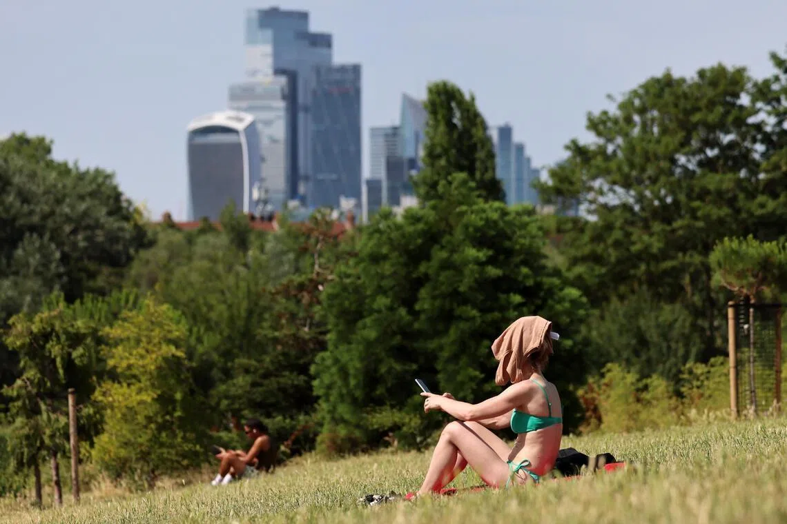 Britain's meteorological office has issued an extremely rare red heat warning – only issued once before – for June 24 and 25, as temperatures could soar to 40 deg C.
