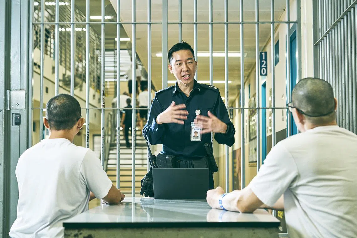 As a Rehabilitation Officer, Mr Joel Tan is dedicated to guide inmates on their journey of change and break the cycle of reoffending.