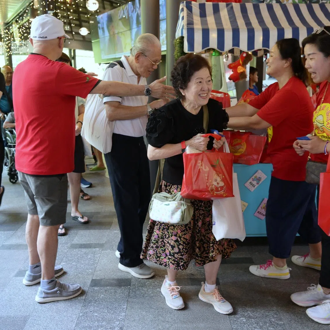 The initiative was launched by Bukit Canberra Hawker Centre on March 1 distributing rice and care bags containing groceries to beneficiary organisations and households.