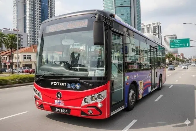 新山推出免费穿梭巴士服务前往主要旅游热点