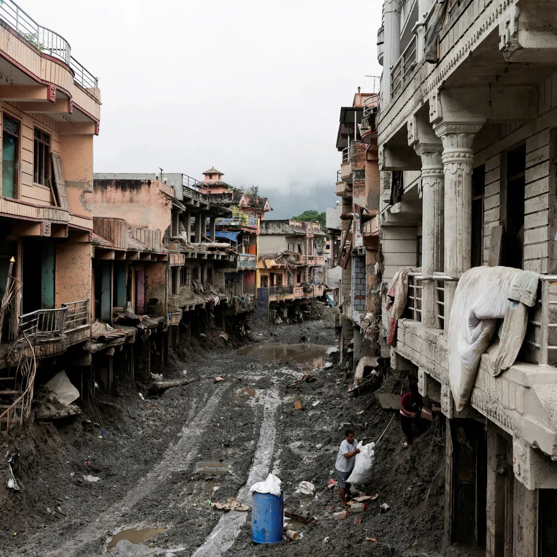 Nepal suffered one of the worst catastrophes in its history in August when a tsunami-like flood cut a swathe of destruction.