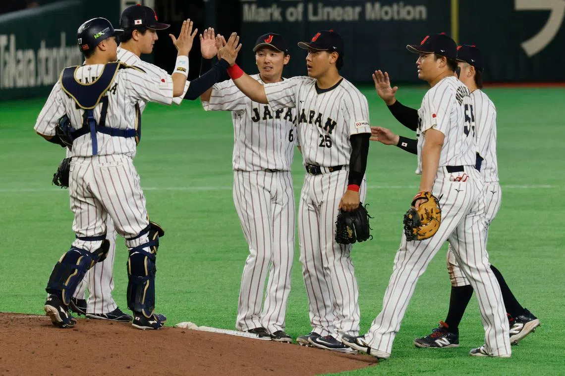 Samurai Japan top gutsy Czech team on way to WBC playoffs