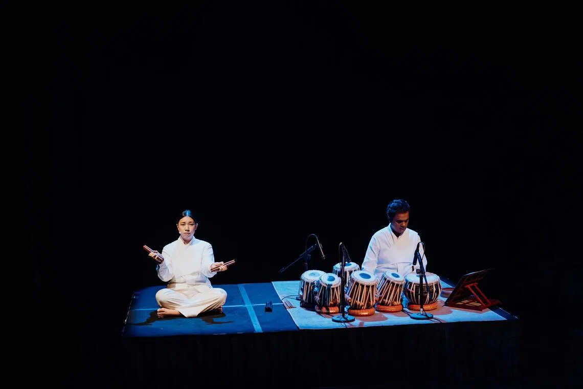 In Tempest & Tranquility, composer Ng Kang Kee juxtaposes Nanyin with rhythmic grooves from Indian music and dance.
