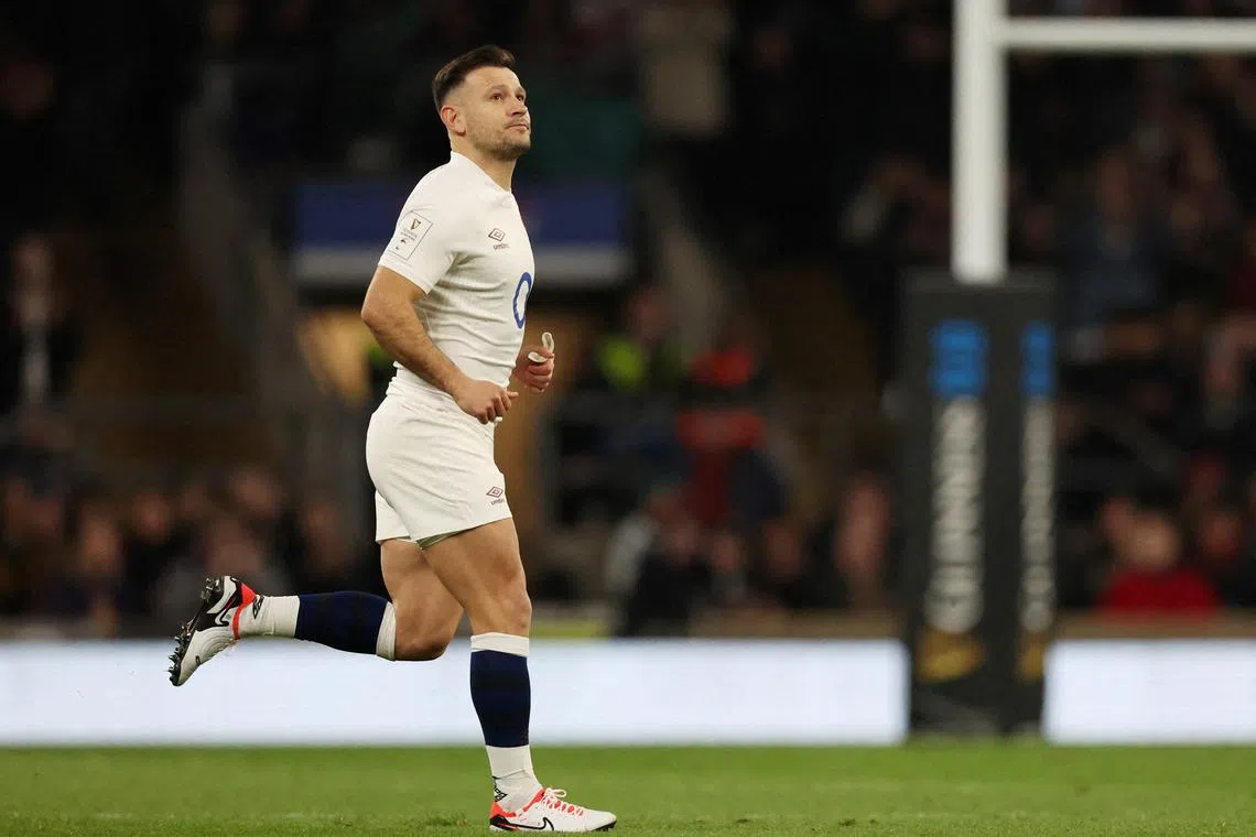 FILE PHOTO: Rugby Union - Six Nations Championship - England v Ireland - Twickenham Stadium, London, Britain - March 9, 2024 England's Danny Care comes on as a substitute for his 100th cap Action Images via Reuters/Paul Childs/File Photo