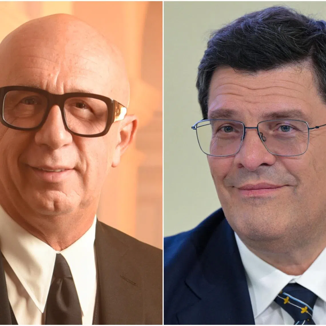 Managing director Jean-Francois Palus (right) will replace Mr Marco Bizzarri as Gucci’s new chief executive officer.