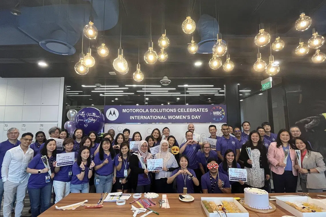 raemployersb30 - Motorola Solutions employees celebrating International Women's Day




Credit: Motorola Solutions Singapore