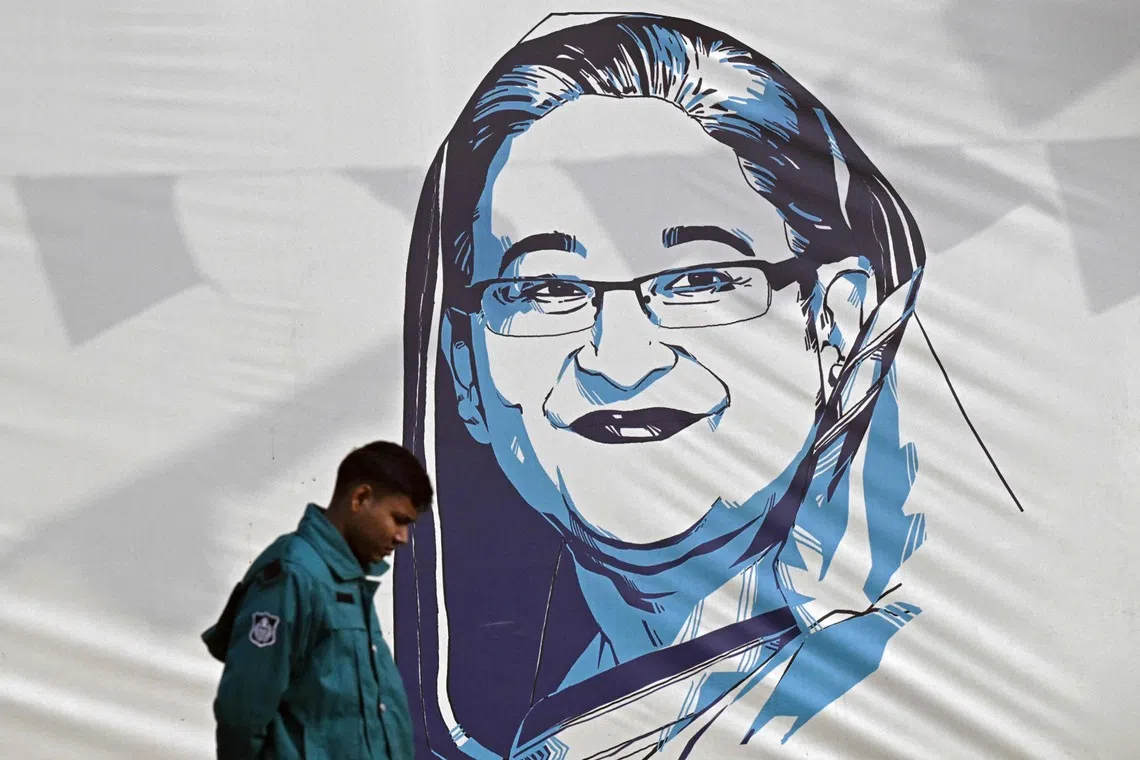 The ousted Sheikh Hasina has been living in New Delhi since fleeing Bangladesh in August 2024.