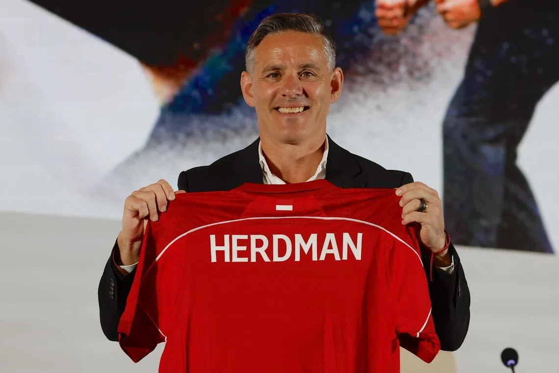 Indonesia’s new coach John Herdman targets 2030 World Cup