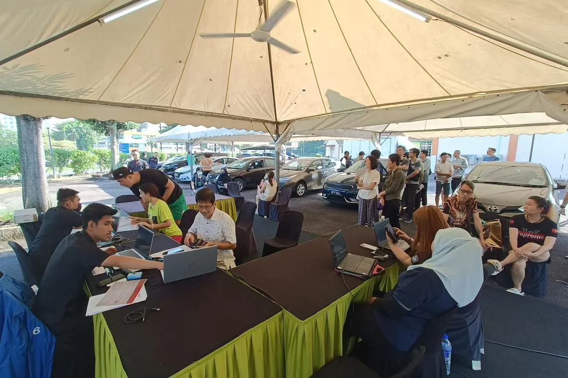 Many have been making a beeline as early as 7am to the VEP centres in Johor Bahru and Singapore.