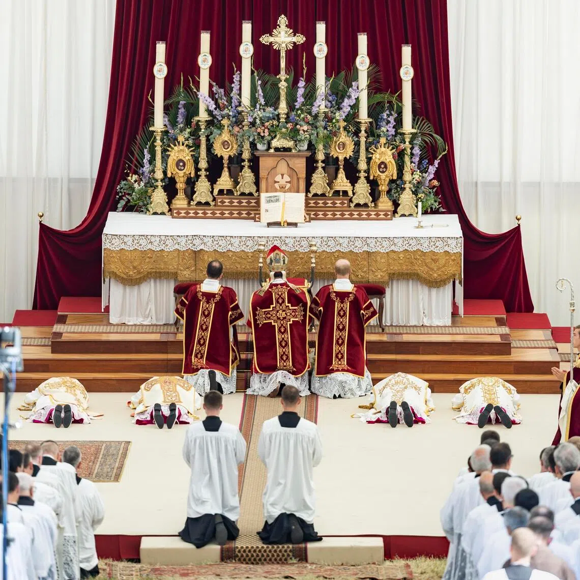 The Vatican on July 2 said the two bishops who led the unauthorised ordination had been excommunicated, along with the four priests who had become new bishops.
