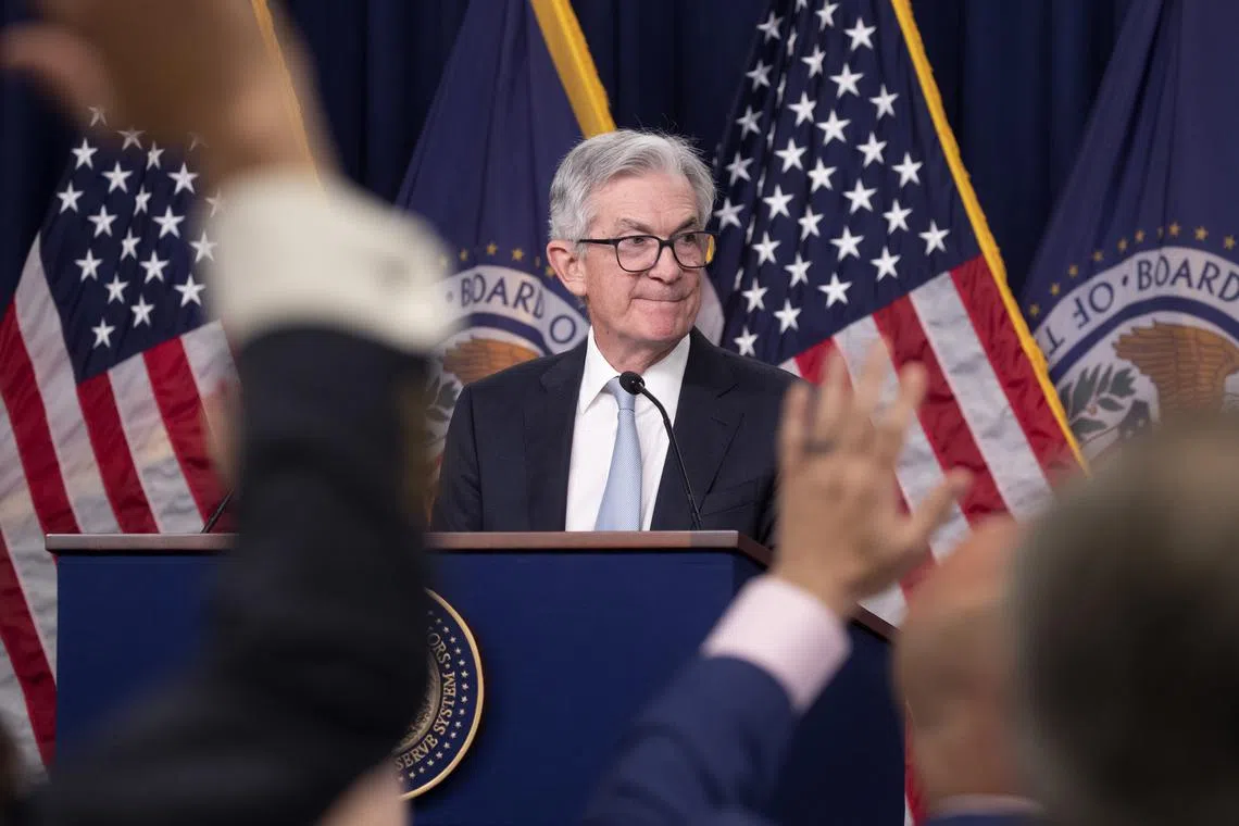 The time to reassess the pace of increases “is coming,” said Fed chairman Jerome Powell, at his press conference.