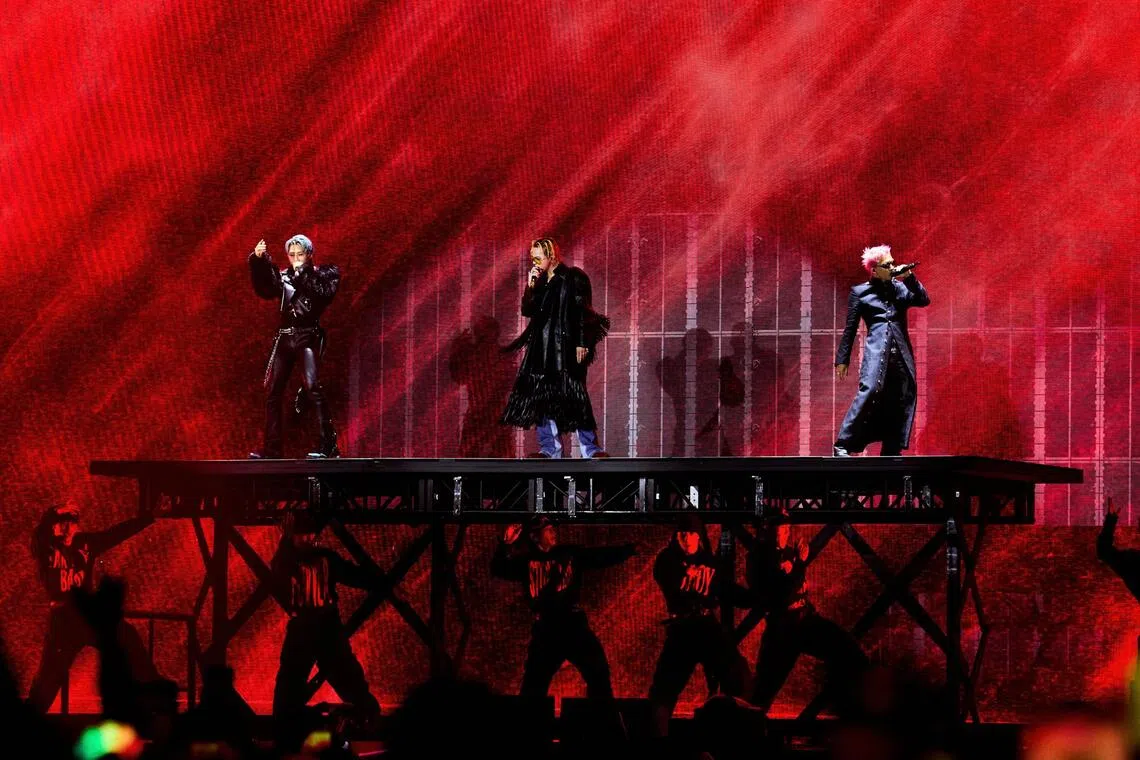 K-pop band BigBang are set to perform at the Singapore National Stadium on Oct 17 and 18.