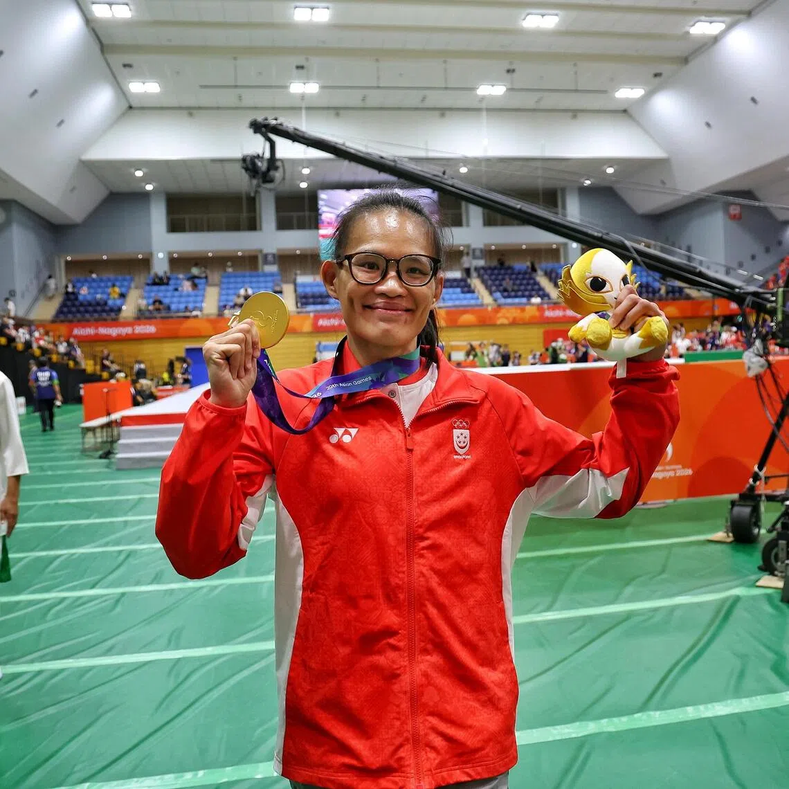 Tiffany Teo of Singapore clinched Singapore’s first gold medal with an overtime victory in the women’s traditional 60kg final.