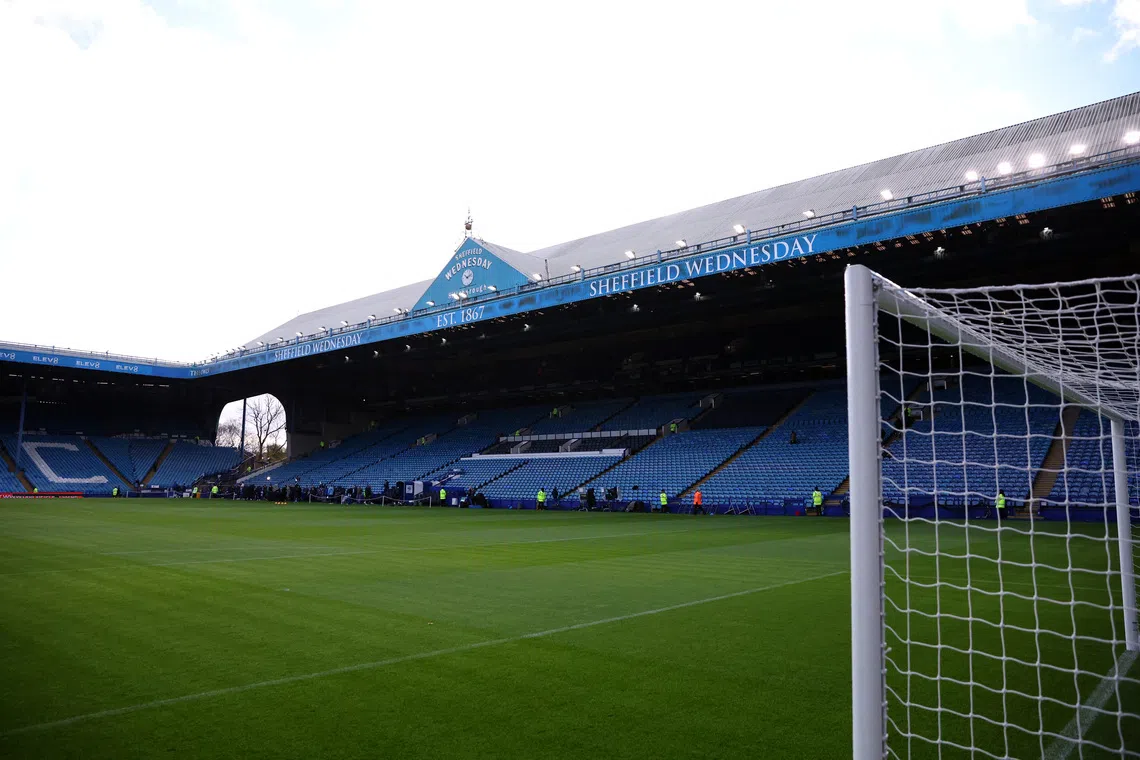 Soccer Football - Championship - Sheffield Wednesday v Sheffield United - Hillsborough Stadium, Sheffield, Britain - November 23, 2025 General view inside the stadium before the match Action Images/Craig