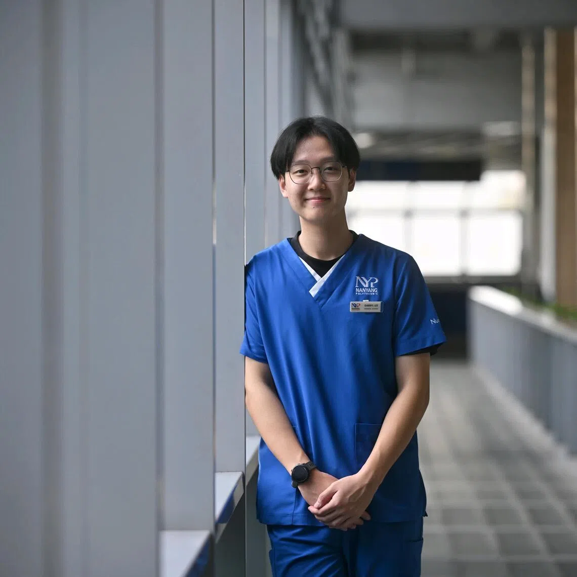 Darryl Lee, 20, 2nd year Nursing student at NYP on Aug 25, 2025.