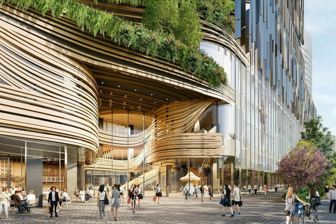 An artist’s impression of the redeveloped Tanglin Shopping Centre.