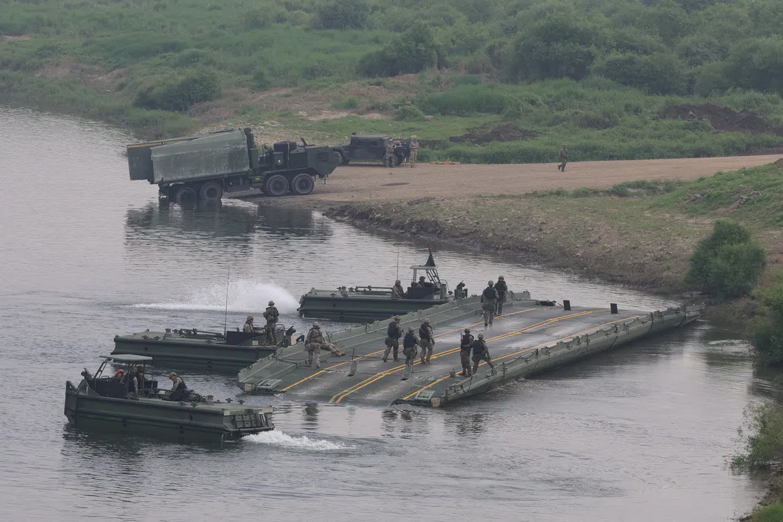 US-South Korea drills end early after Trump orders, Seoul says