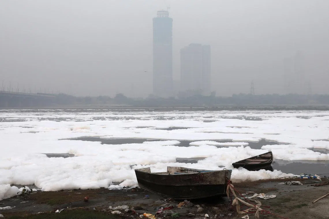 Air quality deteriorates in Delhi every year ahead of winter, when cold air traps pollutants from various sources.