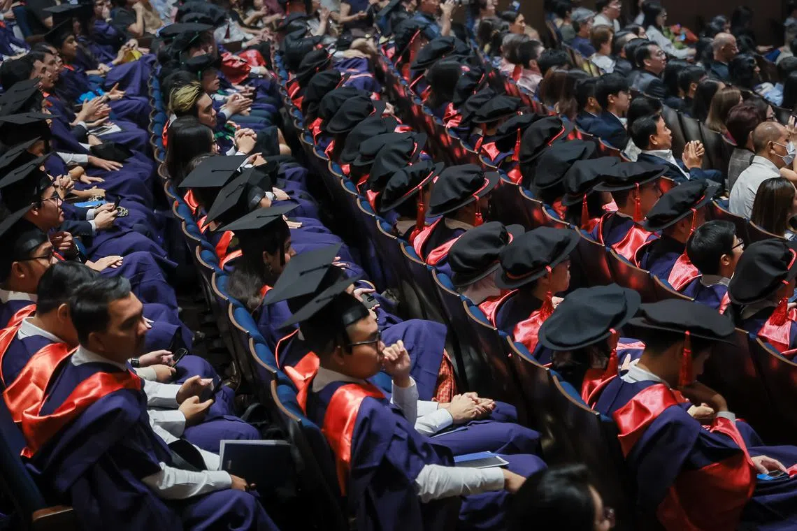 The recent university graduate employment survey showed that 79.5 per cent of graduates secured full-time positions in 2024.