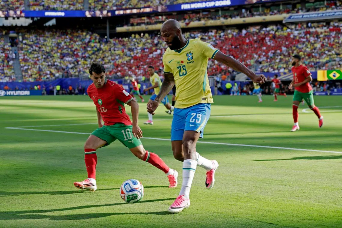 Sloppy Brazil held by Morocco 1-1 in their World Cup opener