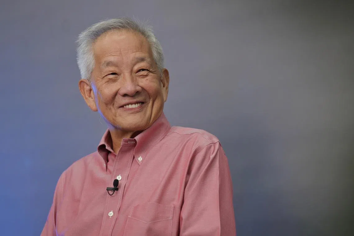 Mr Ng Kok Song received his certificate of eligibility to run in the election last Friday.