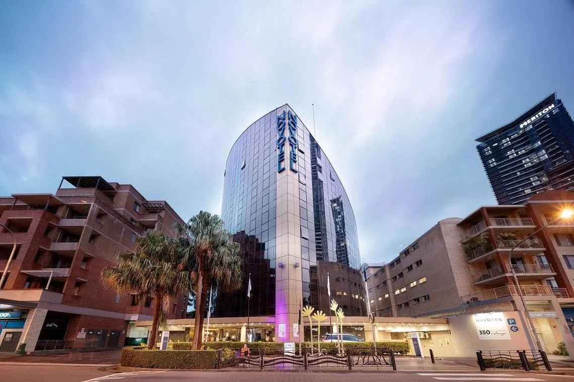 Novotel Sydney Paramatta is one of the two hotels located outside Sydney's city centre that CapitaLand Ascott Trust is divesting. 