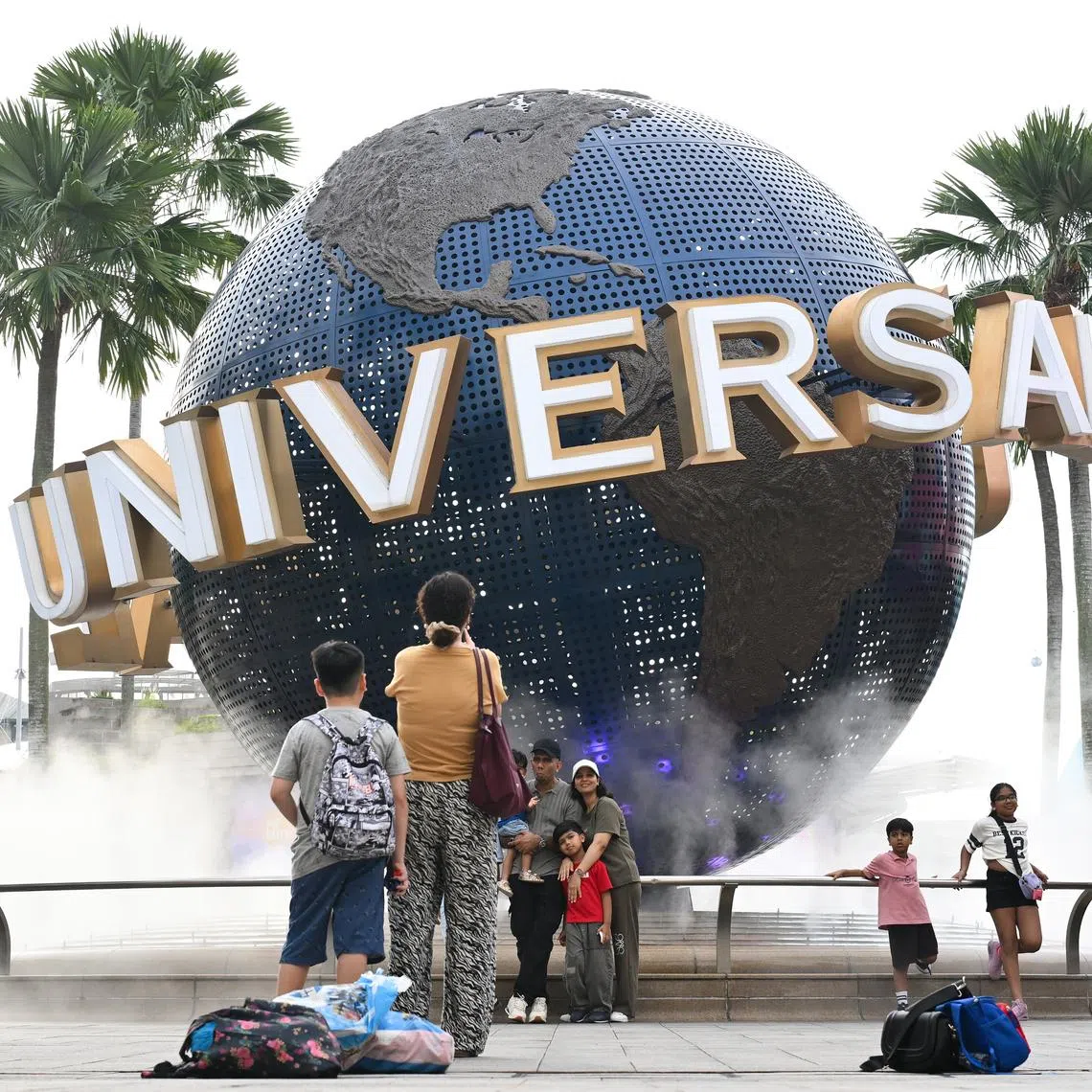 Resorts World Sentosa said the man was engaged by an appointed vendor for WaterWorld, an attraction in Universal Studios Singapore that is temporarily closed.