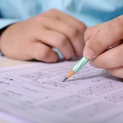 Students found that their physical answer sheets did not match the digital versions in the online portal used to grade the exam. 