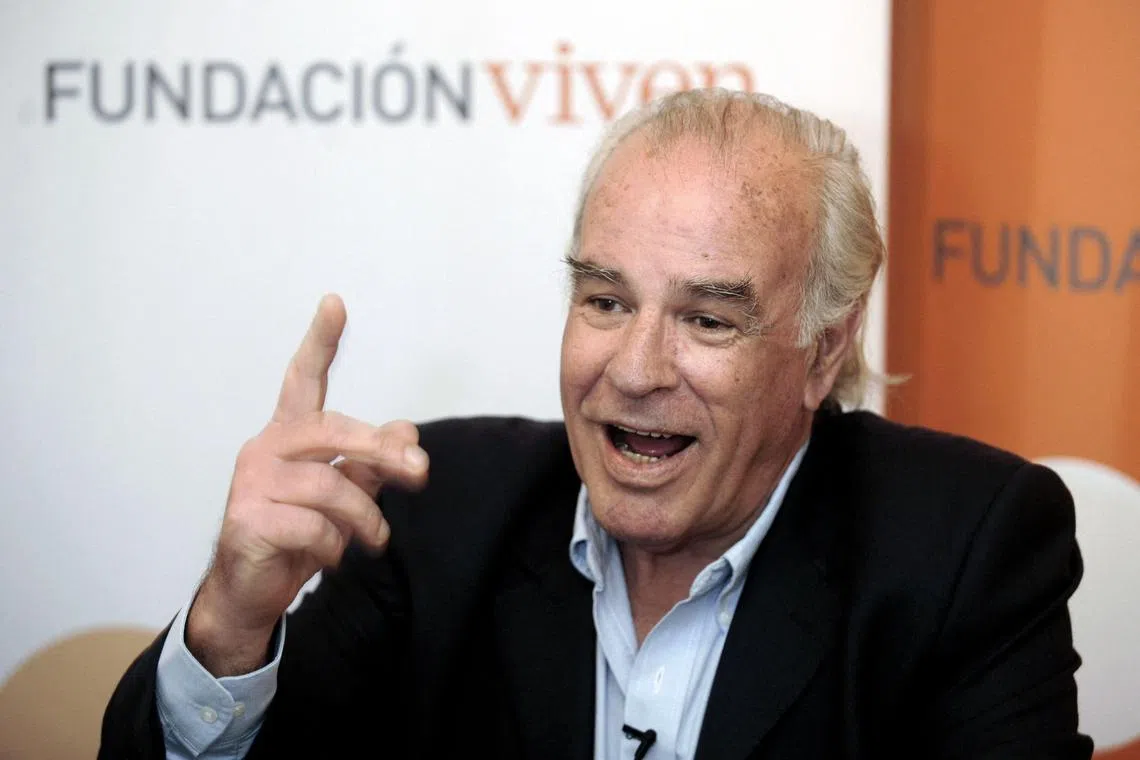 Jose Luis Inciarte was one of 16 survivors of a 1972 Andean plane crash immortalised in the film Alive.