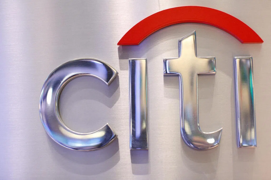 FILE PHOTO: A Citi sign is seen at the Citigroup stall on the floor of the New York Stock Exchange, October 16, 2012. CREUTERS/Brendan McDermid/File Photo