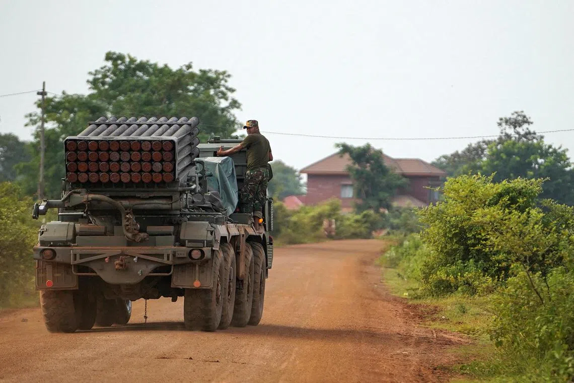 Neighbours Cambodia and Thailand traded deadly strikes for a second day on July 25.